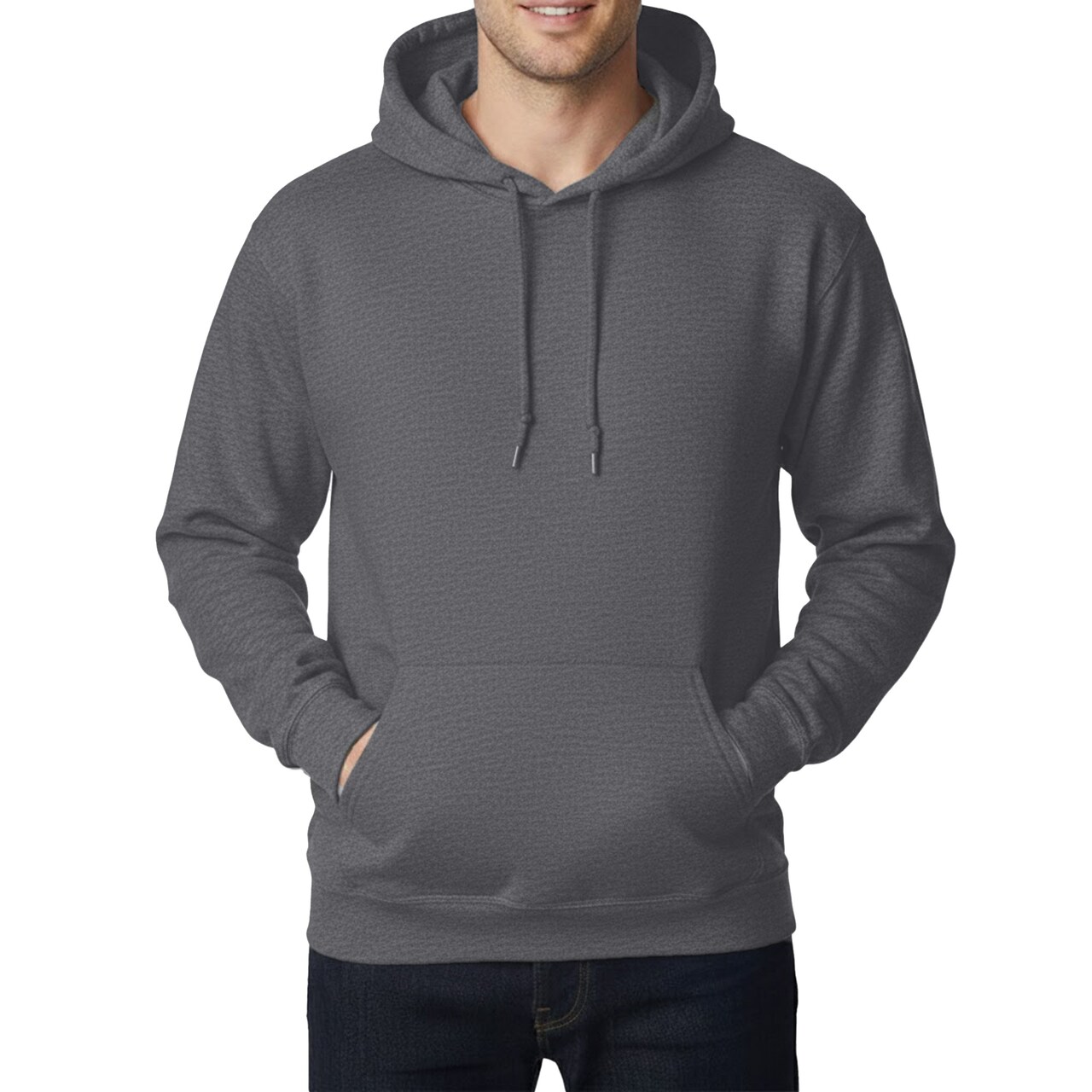 Gildan Unisex Fleece Hooded Sweatshirt 18500, Pullover Hoodie for Arts & Craft